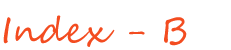 B Index
