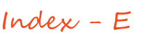 E Index