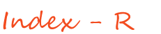 R Index