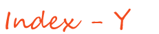 Y Index